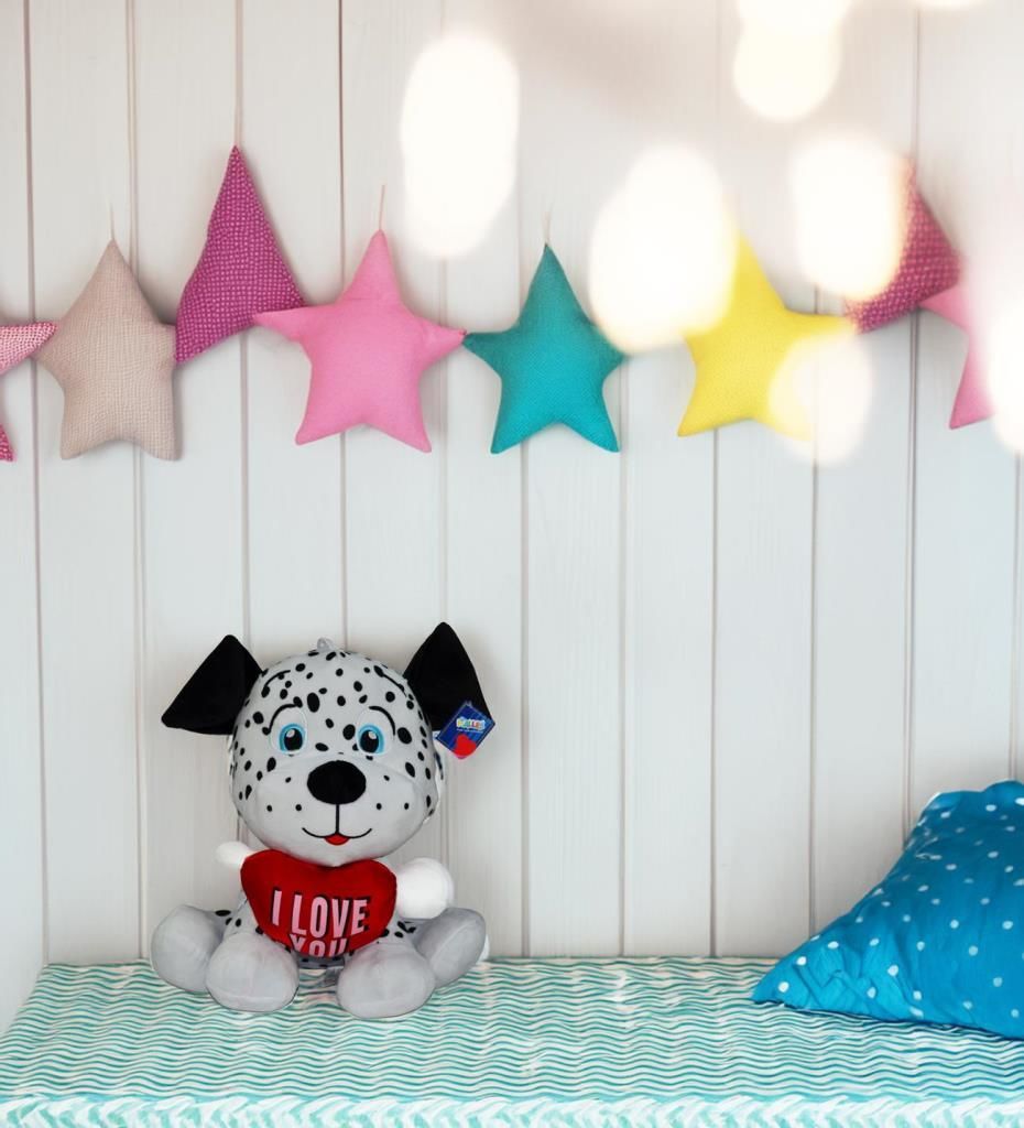 I Love You Kalpli Köpek Peluş 40 Cm 62254