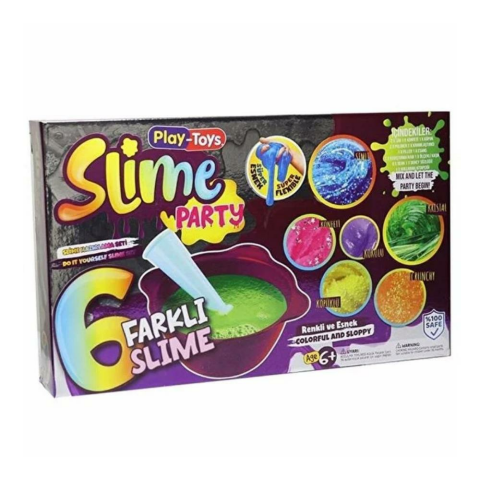 Playtoys DIY Süper Slime Party Hazırlama Seti