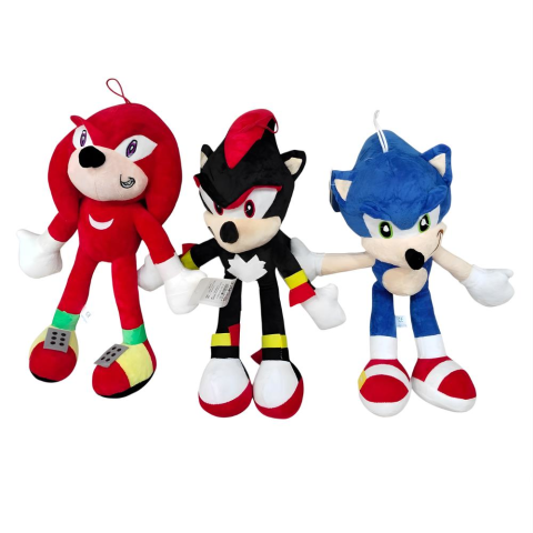 Süper Sonic Peluş 45 Cm