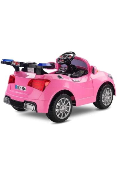 Uzaktan Kumandalı Akülü Araba 12v 436 (Pembe)