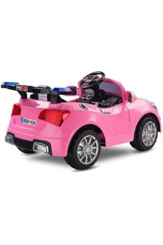 Uzaktan Kumandalı Akülü Araba 12v 436 (Pembe)
