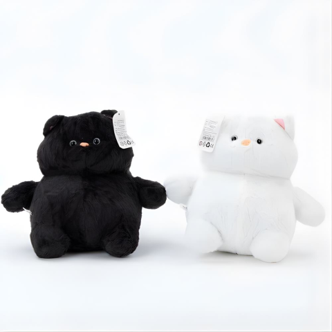 Metaş Peluş Pofuduk Kedi 30 cm