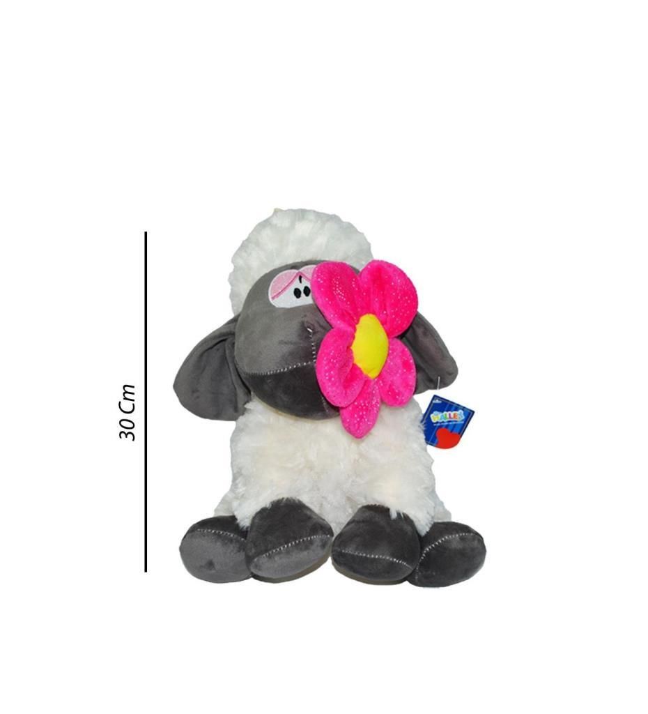 Çiçekli Üzgün Kuzu 30 Cm 62274