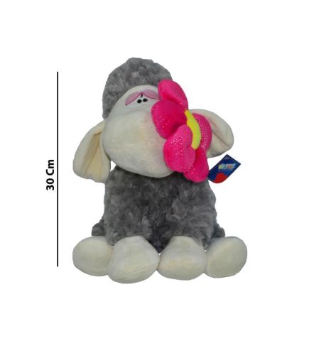 Çiçekli Üzgün Kuzu 30 Cm 62274