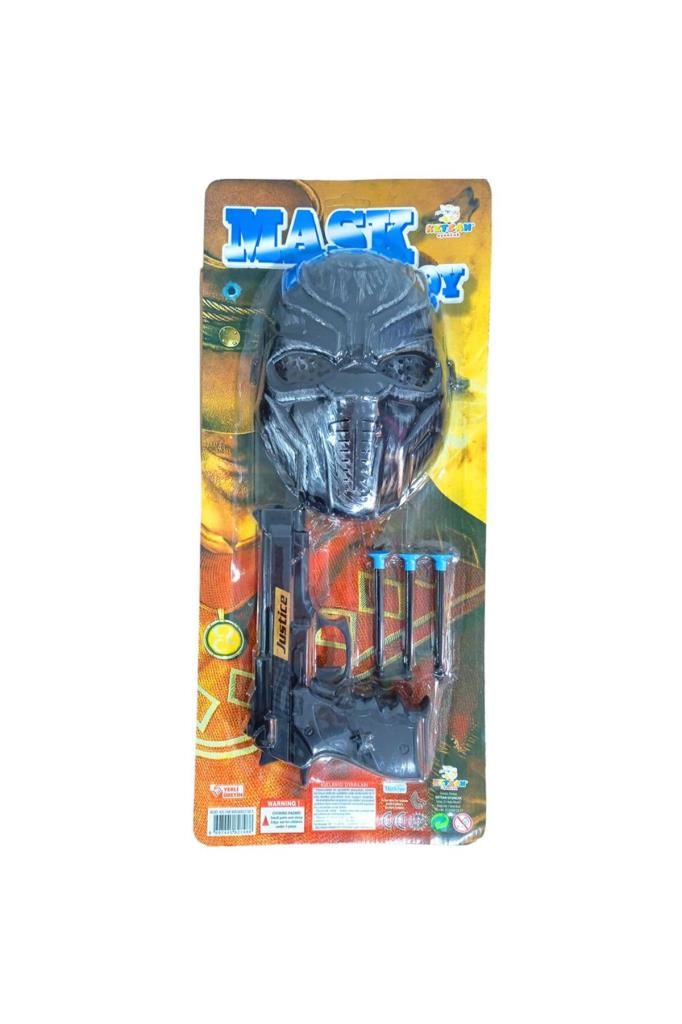 Maskeli Silahlı Set Kartelada 3+