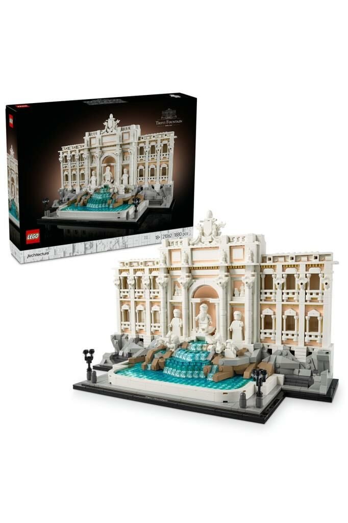 LEGO Architecture Trevi Çeşmesi 21062 - Yetişkinler için  Yapım Seti (1880 Parça)