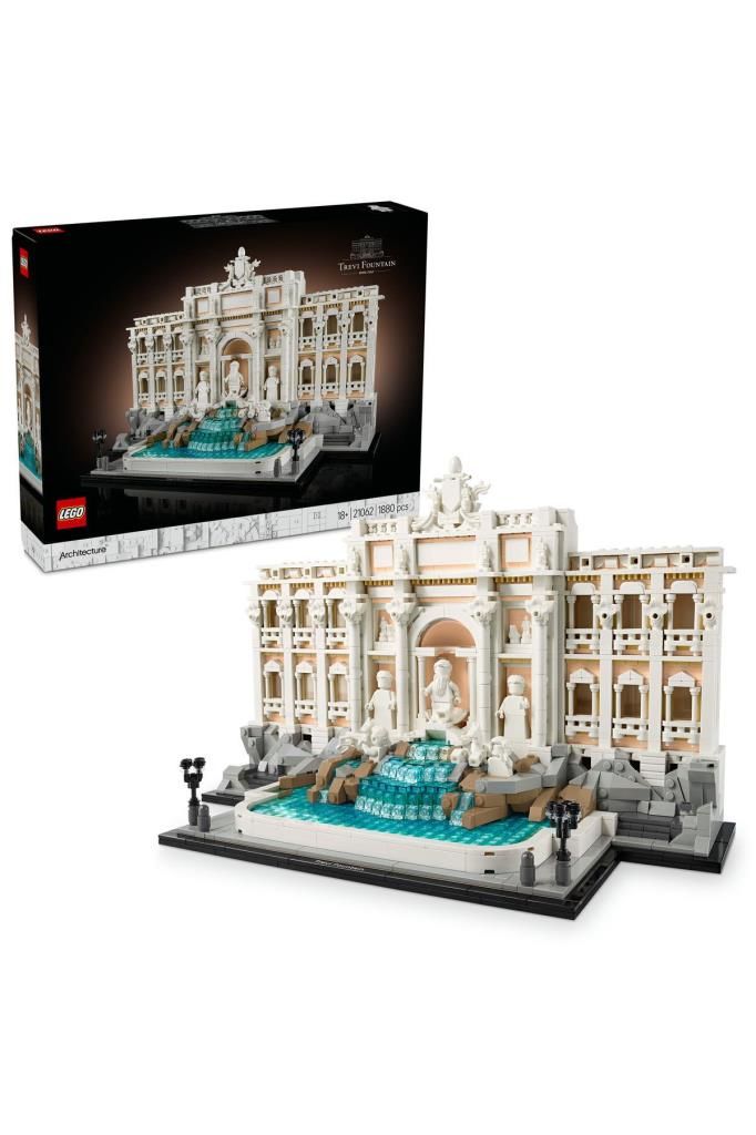 LEGO Architecture Trevi Çeşmesi 21062 - Yetişkinler için  Yapım Seti (1880 Parça)
