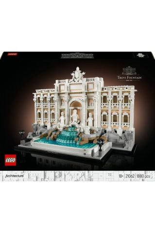 LEGO Architecture Trevi Çeşmesi 21062 - Yetişkinler için  Yapım Seti (1880 Parça)