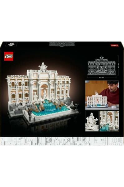 LEGO Architecture Trevi Çeşmesi 21062 - Yetişkinler için  Yapım Seti (1880 Parça)
