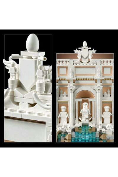 LEGO Architecture Trevi Çeşmesi 21062 - Yetişkinler için  Yapım Seti (1880 Parça)