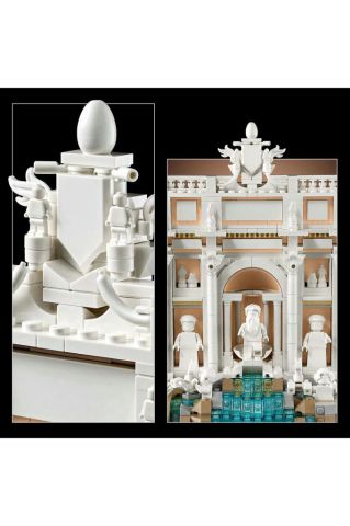 LEGO Architecture Trevi Çeşmesi 21062 - Yetişkinler için  Yapım Seti (1880 Parça)