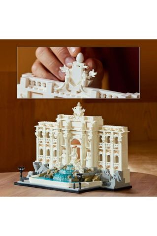 LEGO Architecture Trevi Çeşmesi 21062 - Yetişkinler için  Yapım Seti (1880 Parça)