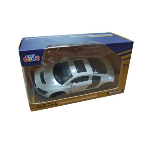 1:43 Çek Bırak Üç Kapılı Metal Araç