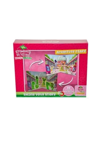 Çilek Kız Fosforlu Magnet