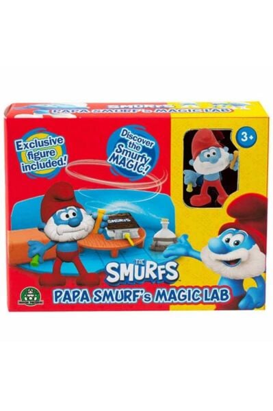 Şirinler Figür ve Oyun Seti - Şirin Baba Ve Sihir Laboratuvarı