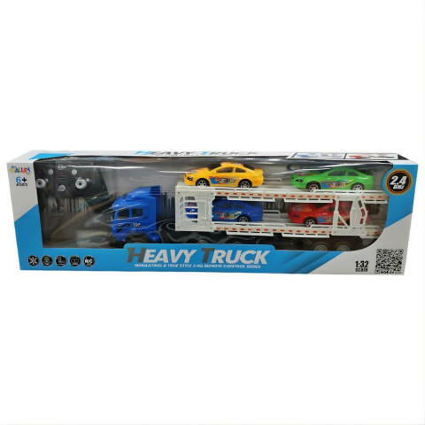 1:32 Uzaktan Kumandalı Tır Araba Taşıyan Dorse