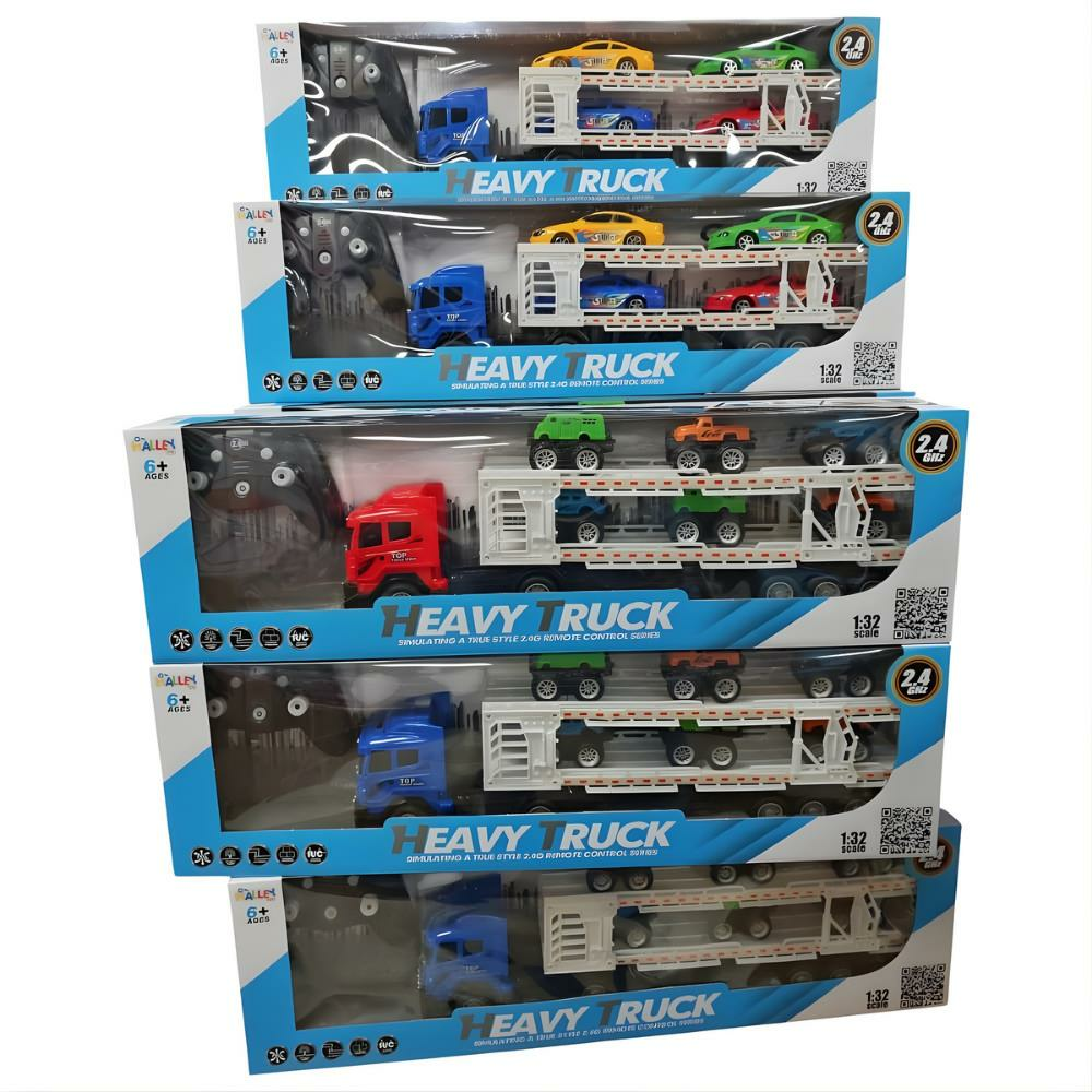 1:32 Uzaktan Kumandalı Tır Araba Taşıyan Dorse