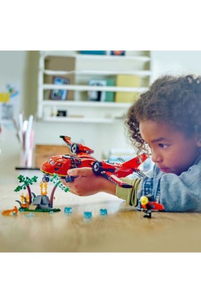 LEGO ® City İtfaiye Kurtarma Uçağı 60413 -  Yaratıcı Oyuncak Yapım Seti (478 Parça)