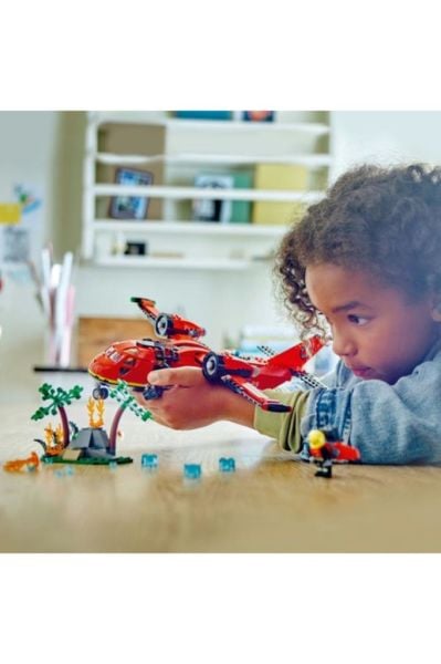 LEGO ® City İtfaiye Kurtarma Uçağı 60413 -  Yaratıcı Oyuncak Yapım Seti (478 Parça)