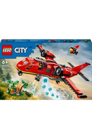 LEGO ® City İtfaiye Kurtarma Uçağı 60413 -  Yaratıcı Oyuncak Yapım Seti (478 Parça)