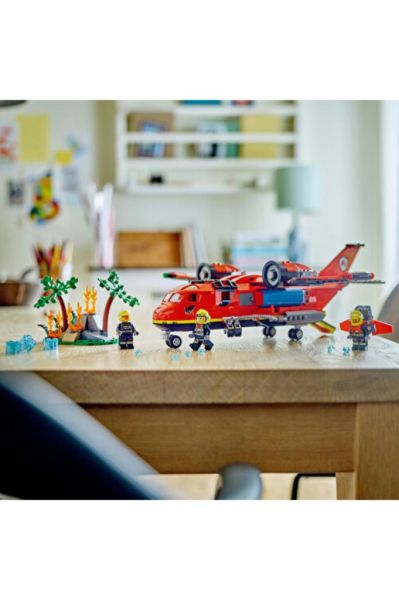 LEGO ® City İtfaiye Kurtarma Uçağı 60413 -  Yaratıcı Oyuncak Yapım Seti (478 Parça)