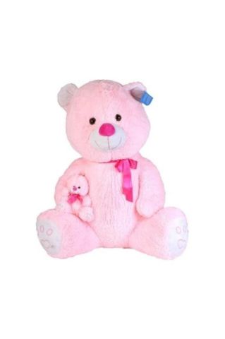 Peluş Yavrulu Dev Ayı ''100 Cm''