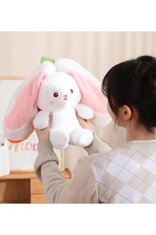 Çilek Tavşan Çantalı 30 cm