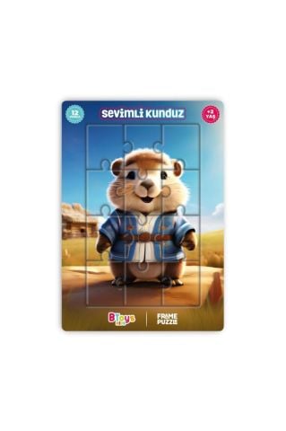 Sevimli Kunduz - Frame Puzzle