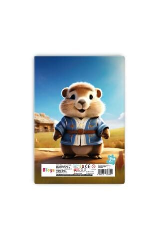 Sevimli Kunduz - Frame Puzzle