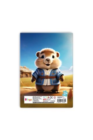 Sevimli Kunduz - Frame Puzzle