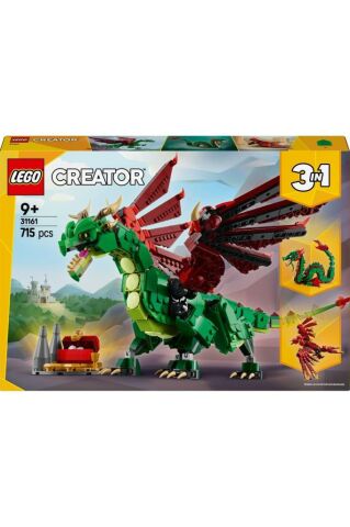 LEGO ® Creator 3’ü 1 Arada Orta Çağ Ejderhası 31161 - 9 Yaş ve Üzeri Yapım Seti (715 Parça)