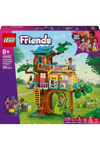 LEGO ® Friends Arkadaşlık Ağaç Ev Buluşma Yeri 42652 - 8 Yaş ve Üzeri Oyuncak Yapım Seti (701 Parça)