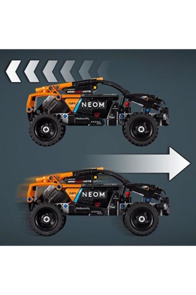 LEGO ® Technic NEOM McLaren Extreme E Race Car 42166 -  Yaratıcı Oyuncak Model Yapım Seti (252 Parça)