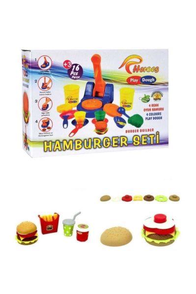 Heroes Hamburger Setı (23 Parca)