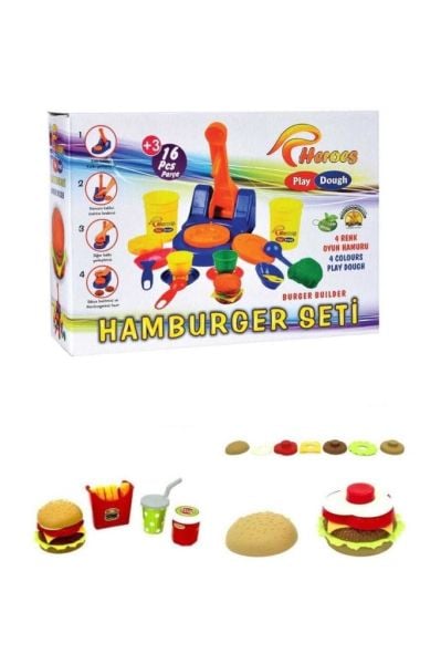 Heroes Hamburger Setı (23 Parca)