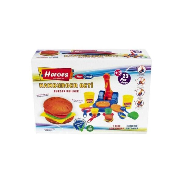 Heroes Hamburger Setı (23 Parça)