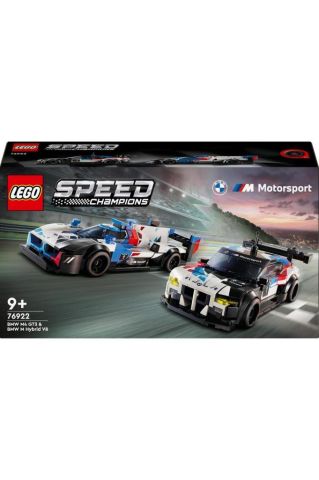 LEGO ® Speed Champions BMW M4 GT3 ve BMW M Hybrid V8 Yarış Arabaları 76922 - 9 Yaş+ İçin (676 Parça)