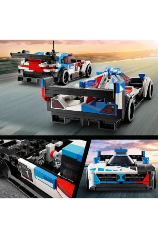LEGO ® Speed Champions BMW M4 GT3 ve BMW M Hybrid V8 Yarış Arabaları 76922 - 9 Yaş+ İçin (676 Parça)