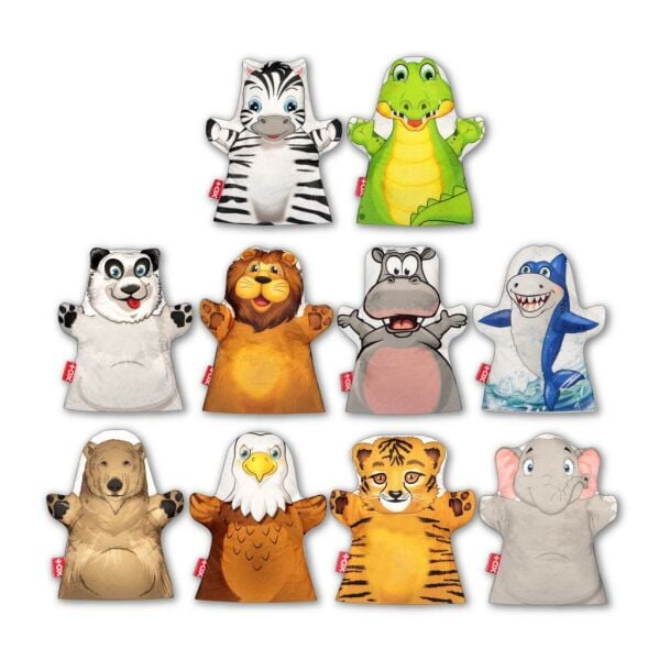 Vahşi Hayvan +3 Yaş 10'lu El Kukla