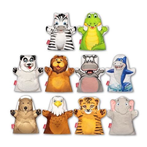 Vahşi Hayvan +3 Yaş 10'lu El Kukla