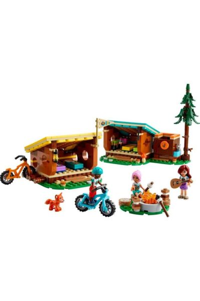 LEGO Yeni Friends Macera Kampı Şirin Kulübeler 42624, 7 Yaş ve Üzeri Çocuklar için Tilki Figürü