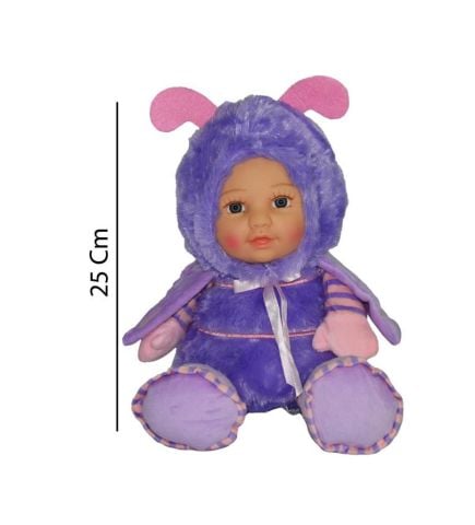 Kelebek Kostümlü Bebek 25 Cm 62597