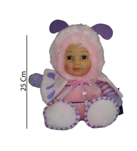 Kelebek Kostümlü Bebek 25 Cm 62597