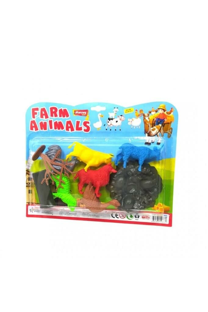 Çiftlik Hayvan Seti 9 Parça
