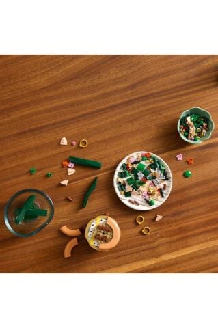 LEGO ® Botanicals Mini Orkide 10343 - Yetişkinler için Dekoratif Çiçek Yapım Seti (274 Parça)