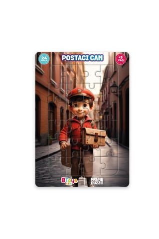 Postacı Can - Frame Puzzle