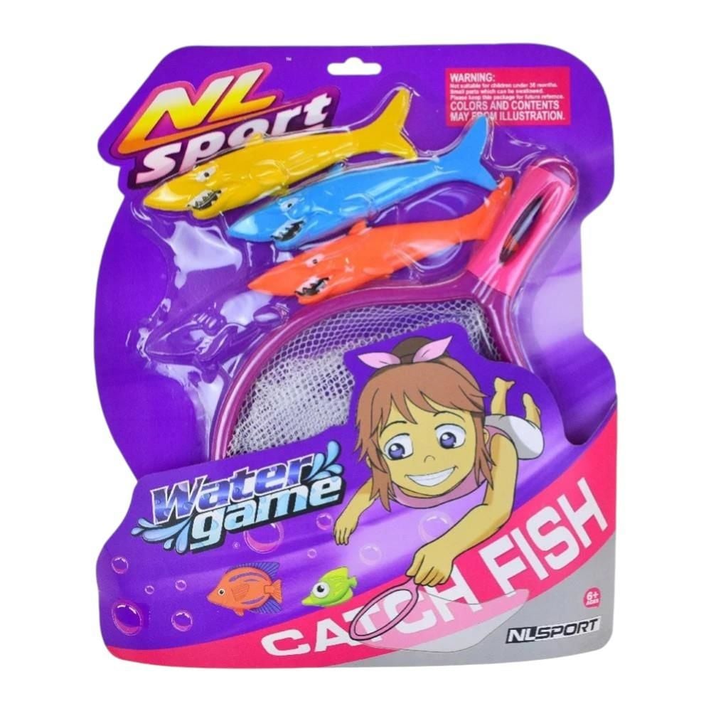 Suda Asılı Kalan Köpek Balığı Temalı Su Oyunu