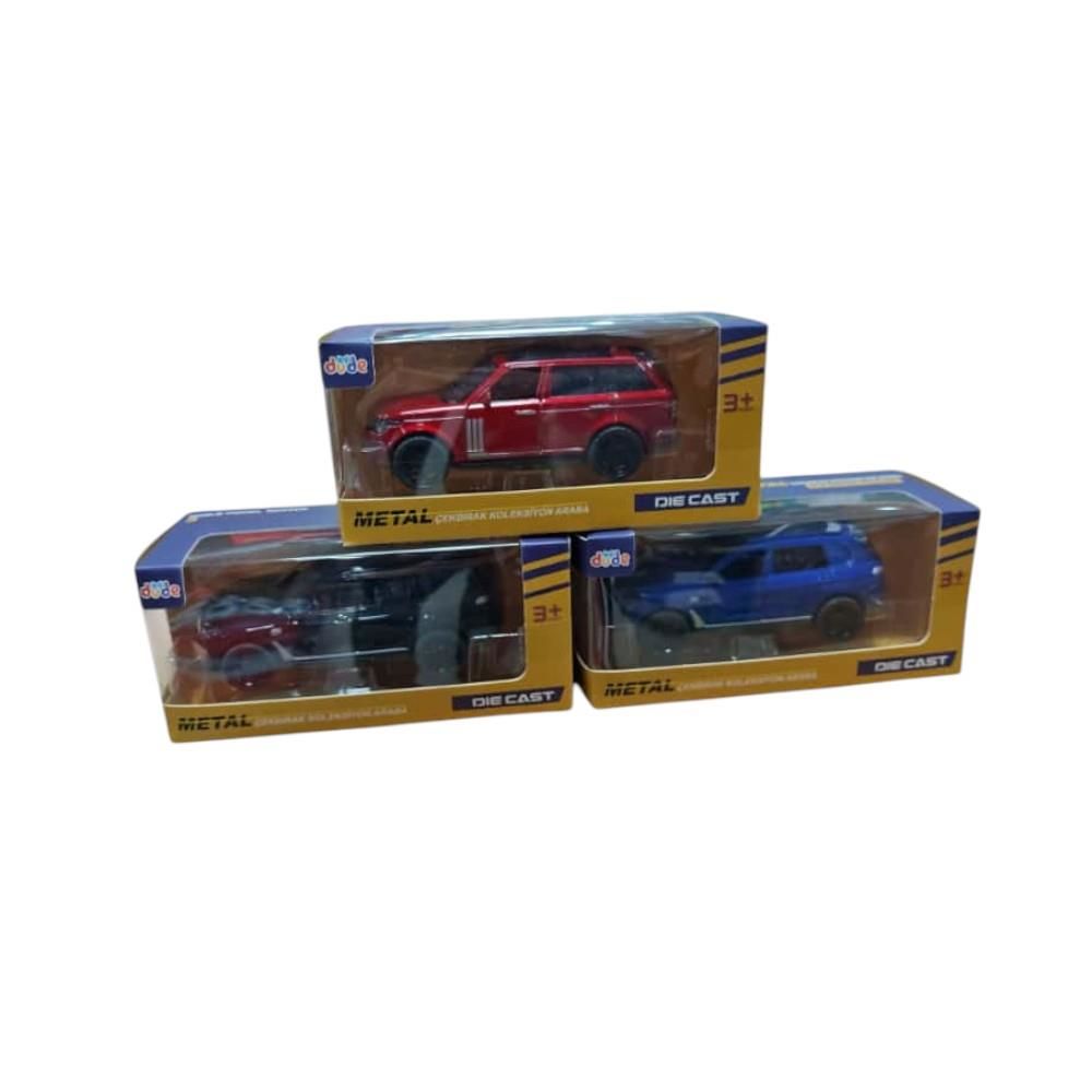 1:36 Çek Bırak Üç Kapılı Metal Araç