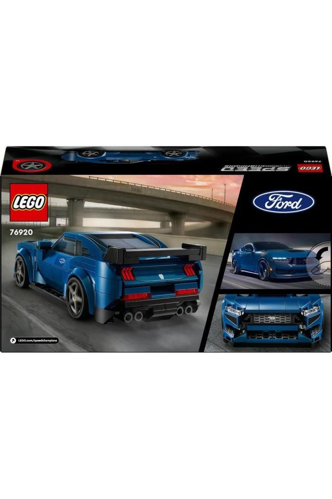 LEGO ® Speed Champions Ford Mustang Dark Horse Spor Araba 76920 - 9 Yaş+ İçin Yapım Seti (344 Parça)