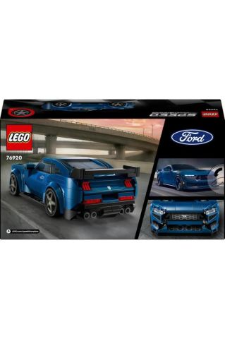 LEGO ® Speed Champions Ford Mustang Dark Horse Spor Araba 76920 - 9 Yaş+ İçin Yapım Seti (344 Parça)